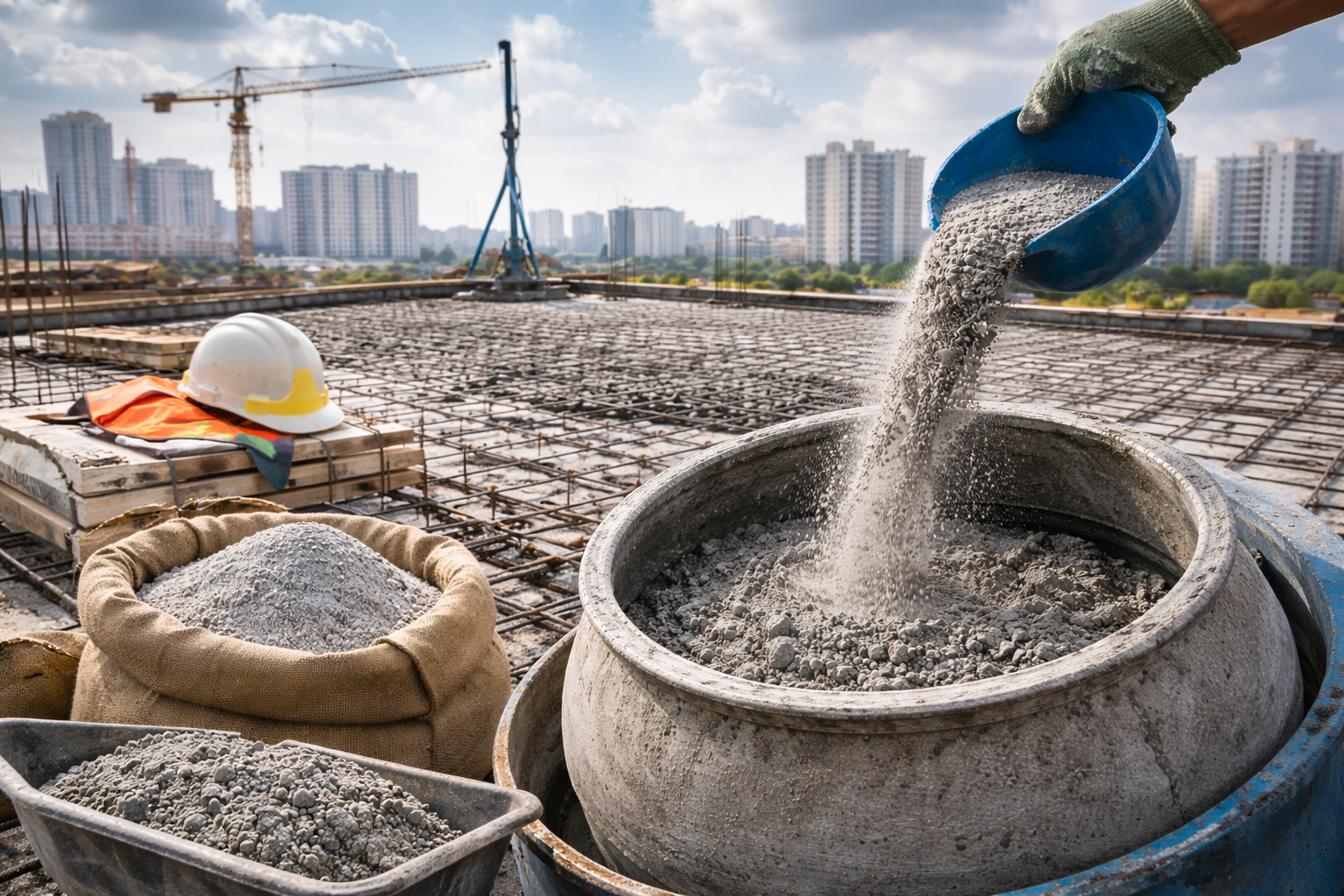 Micro Silica for Roof Slab Improves Durability